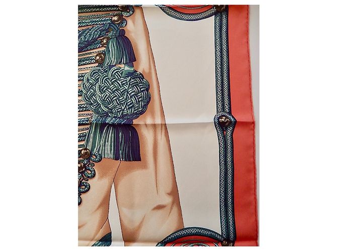 Hermès BRANDEBOURGS Coral - vista 10