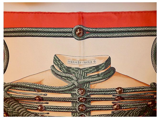 Hermès BRANDEBOURGS Coral - vista 3