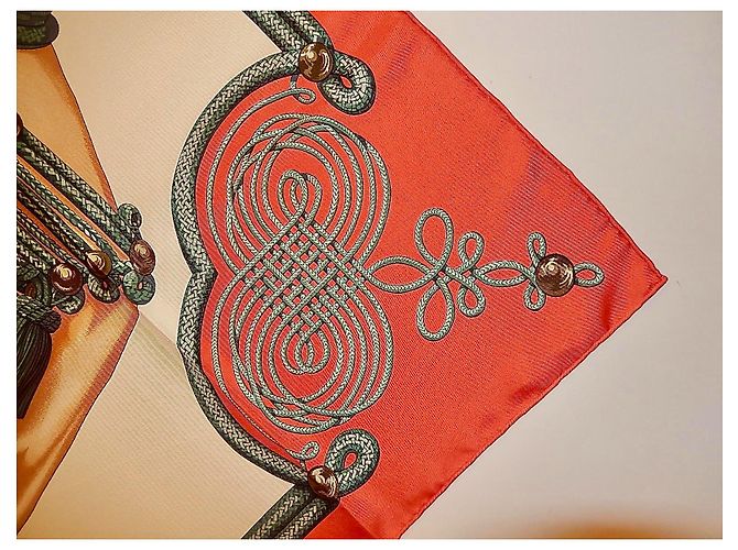 Hermès BRANDEBOURGS Coral - vista 4