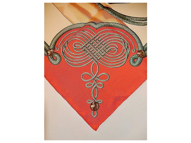 Hermès BRANDEBOURGS Coral - vista 7