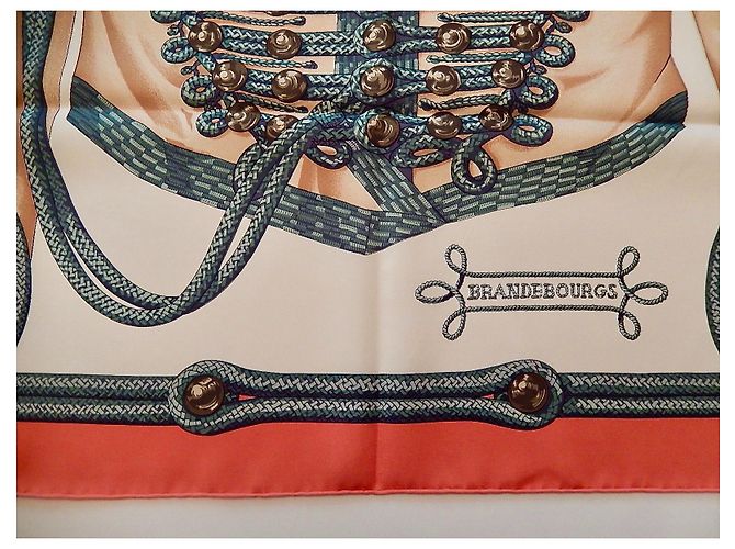 Hermès BRANDEBOURGS Coral - vista 8