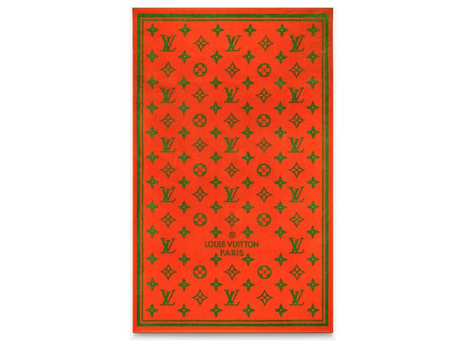 Louis Vuitton Serviette de plage LV neuve Orange - vue 2