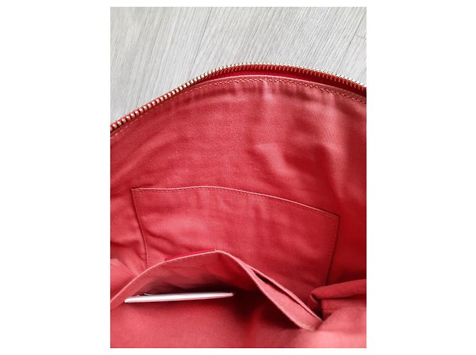 Pochette Chloé in pelle rossa Rosso - vista 3