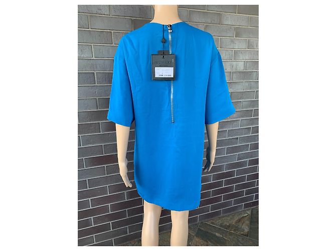 Philipp Plein Boom Boom Kleid Blau Viscose - Ansicht 3