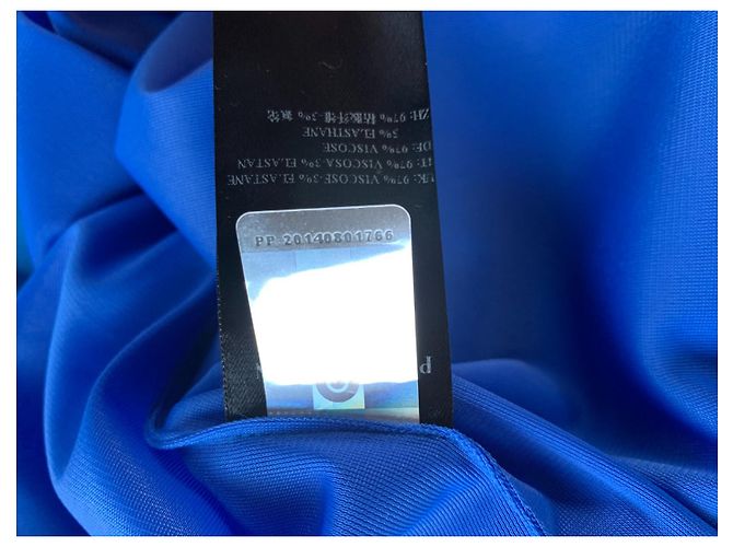 Philipp Plein Boom Boom Kleid Blau Viscose - Ansicht 9