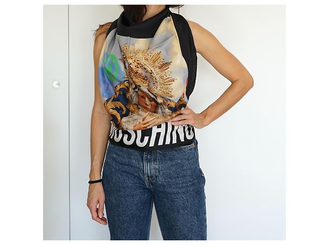 Moschino Sciarpe di seta - vista 5