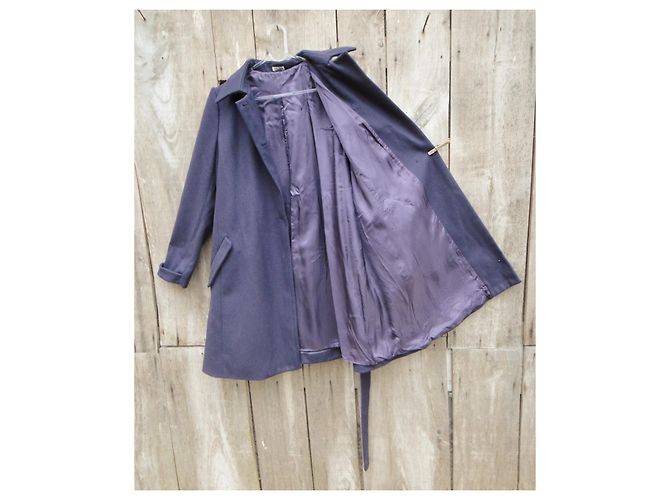 Abrigo Miu Miu perfecto estado t 40 Púrpura - vista 7