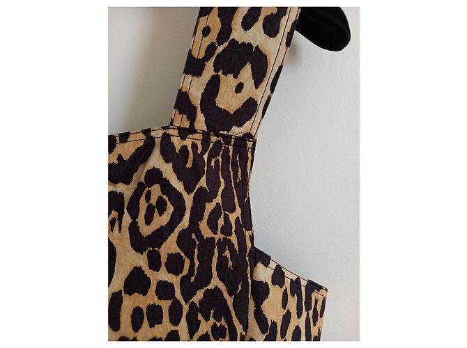 Top Givenchy con Estampado Leopardo de Seda y Viscosa Estampado de leopardo - vista 4
