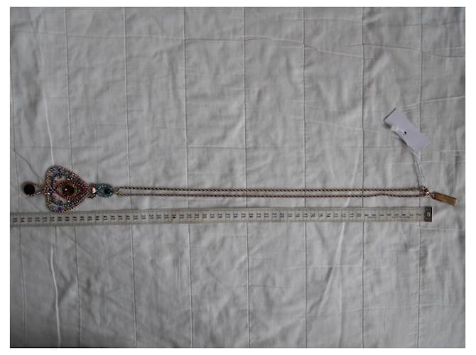 Collana lunga con pendente Weekend MAX MARA Multicolore Bronzo - vista 5