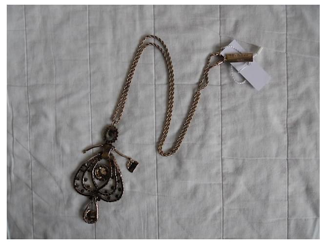 Collana lunga con pendente Weekend MAX MARA Multicolore Bronzo - vista 7