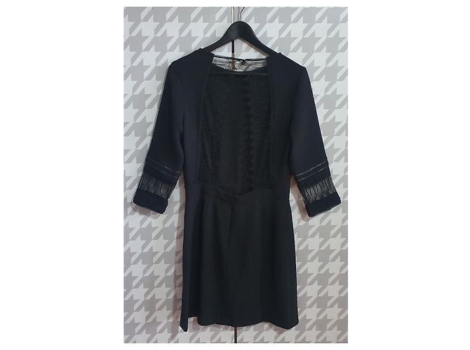 Sessun Kleid Schwarz Größe L - Ansicht 4