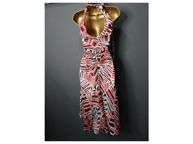 Diane Von Furstenberg Dvf Rhonda Vintage-Maxikleid aus Seide Mehrfarben - Ansicht 2