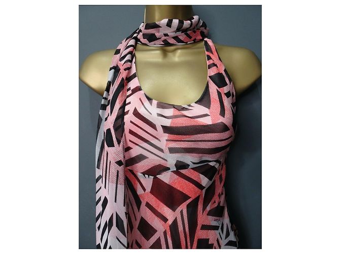 Diane Von Furstenberg Dvf Rhonda Vintage-Maxikleid aus Seide Mehrfarben - Ansicht 4