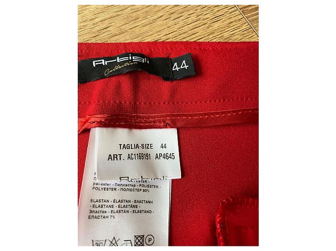 Autre Marque Pantalones rojos de la marca Artigli Roja - vista 3