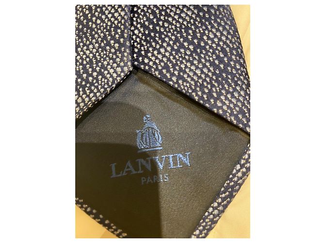 Lanvin tie never worn Blue - view 3