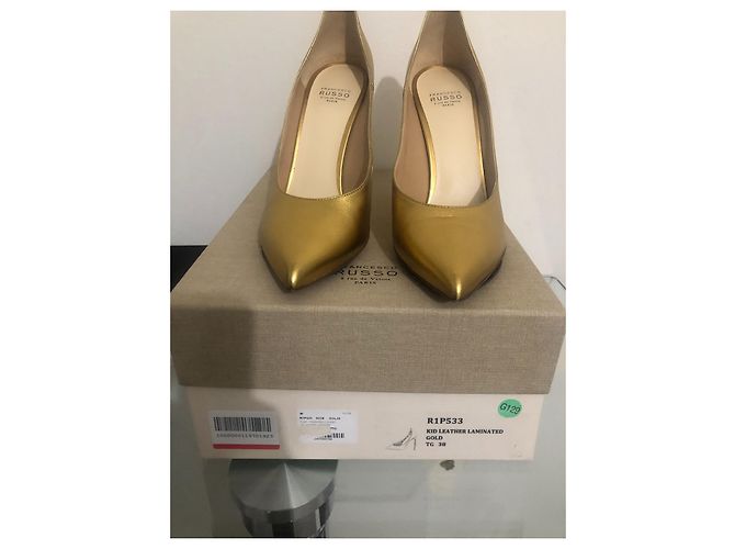 Francesco Russo Leder Pumps - Ansicht 3