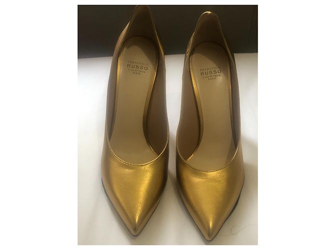 Francesco Russo Leder Pumps - Ansicht 4