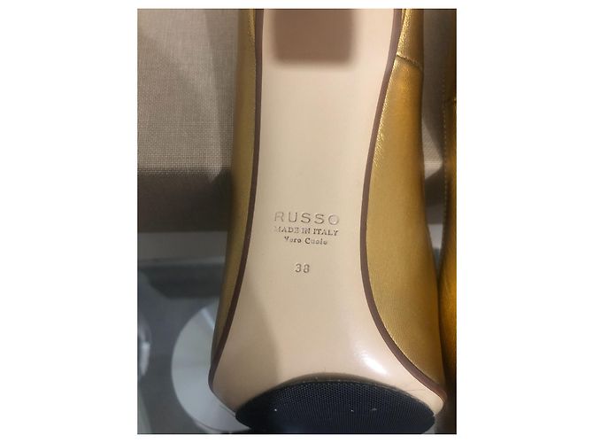 Francesco Russo Leder Pumps - Ansicht 9