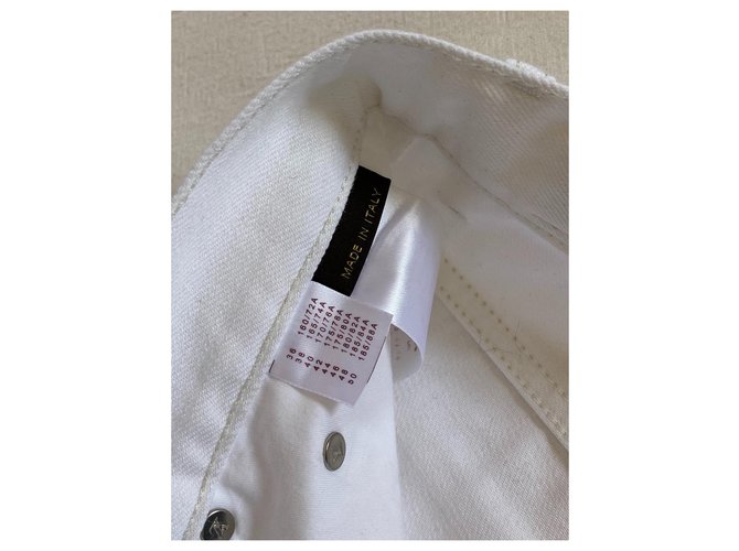 Louis Vuitton Jeans Bianco - vista 7