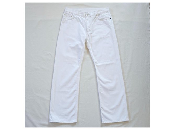 Louis Vuitton Jeans Bianco - vista 8