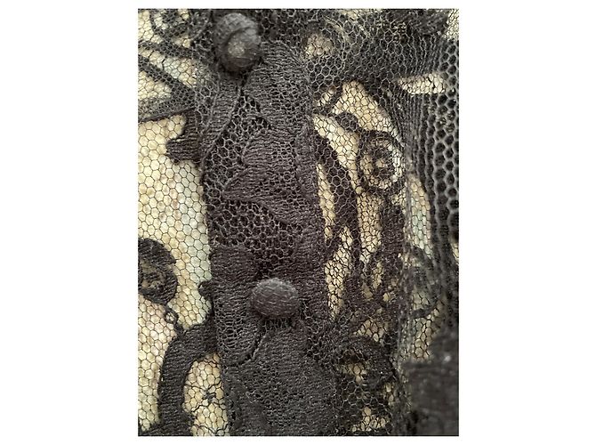 Vestido Alexander McQueen de algodón negro - vista 5