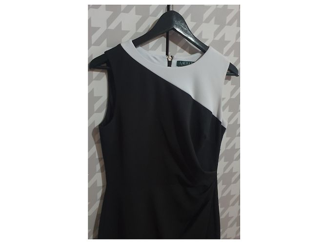 Ralph Lauren Kleid schwarz weiß - Ansicht 2