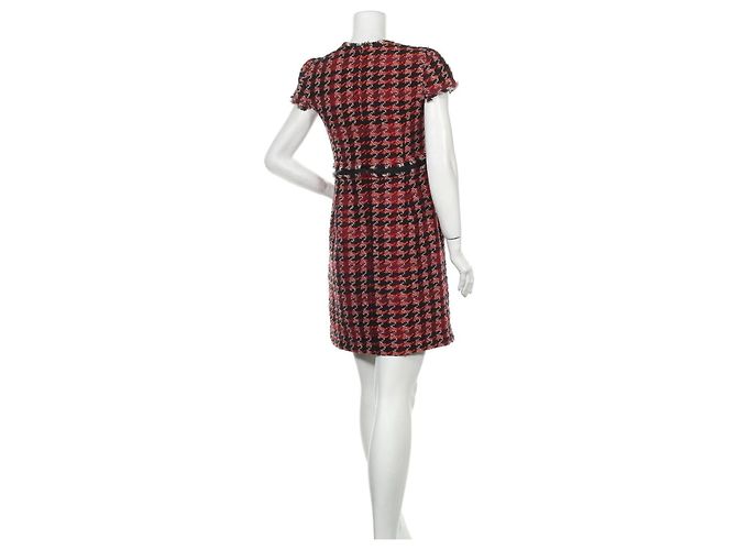 Vestido de tweed y algodón Hobbs Multicolor - vista 2
