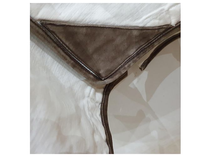 Vintage Burberry soprabito bianco Marrone - vista 11