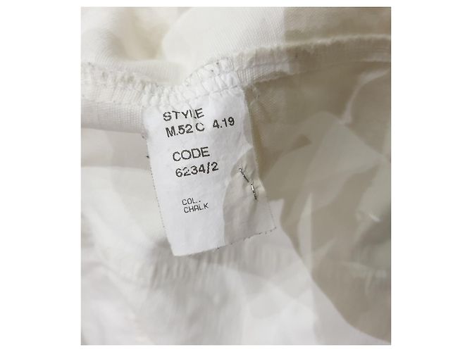 Vintage Burberry soprabito bianco Marrone - vista 2