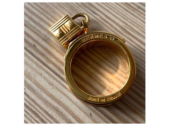 Kelly Hermès Anillos Negro Dorado - vista 20