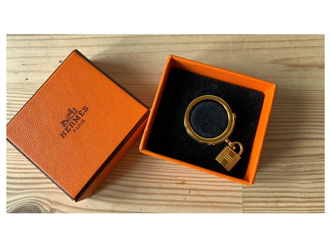 Kelly Hermès Anillos Negro Dorado - vista 4