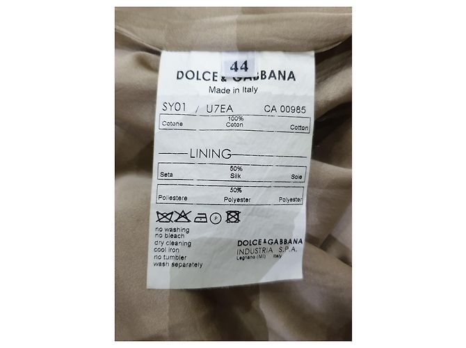 Dolce & Gabbana Traje completo Dolce and Gabbana Negro Beige - vista 18