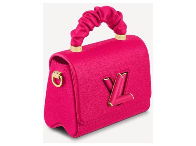 Louis Vuitton LV Twist bag new Fuschia Leather ref.307146 - Joli Closet