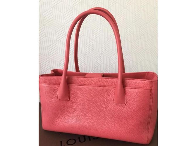 Chanel Borsa a tracolla Executive Corallo in pelle - vista 2