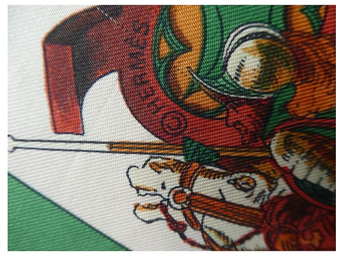hermès square "columbus" com sua caixa - vista 10