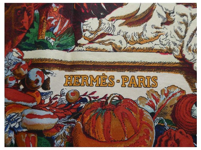 hermès square "columbus" com sua caixa - vista 3