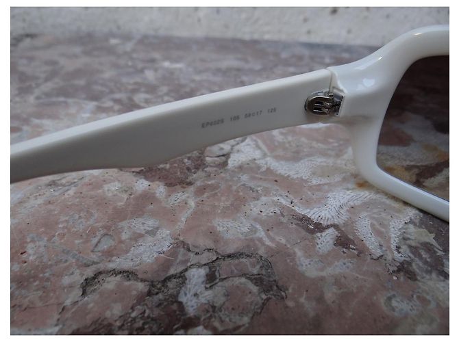 Gafas de sol Emilio Pucci blancas de plástico Blanco - vista 10