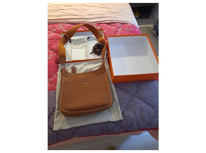 Hermès Evelyne Tasche Cognac - Ansicht 2