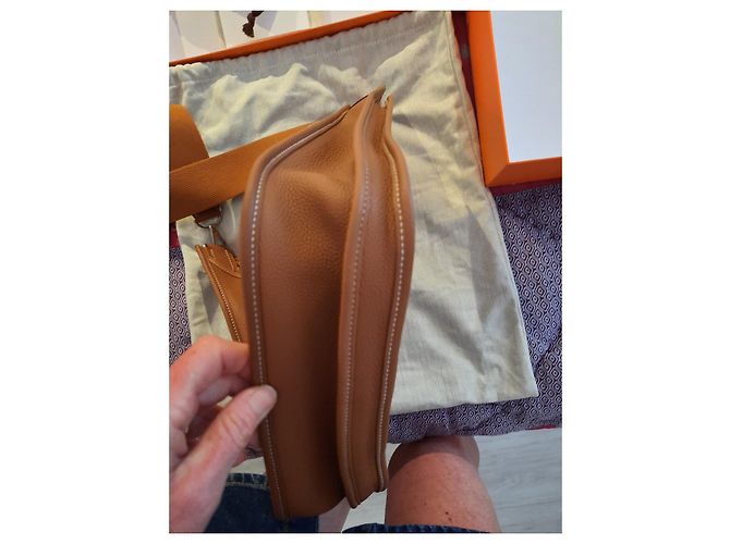 Hermès Evelyne Tasche Cognac - Ansicht 3