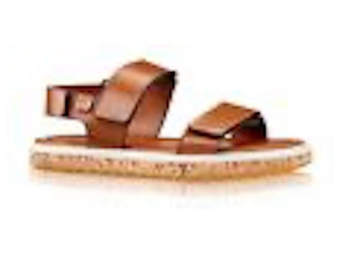 Sandali Louis Vuitton Uomo in Pelle Marrone - vista 2