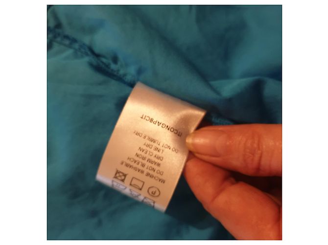 Burberry Brit Blusa túnica burberry turquesa - vista 3
