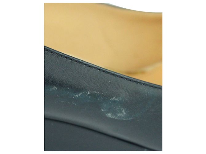 Salvatore Ferragamo Zeppe blu navy - vista 6