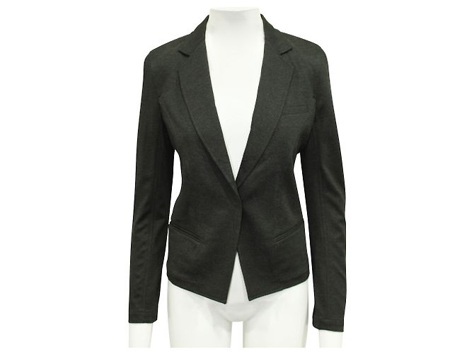 Donna Karan Blazer cinza escuro - vista 2