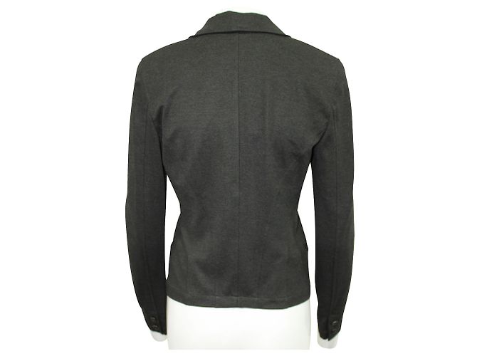 Donna Karan Blazer cinza escuro - vista 3