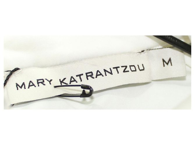 Mary Katrantzou Jersey de lana verde con cuello blanco y adornos - vista 6