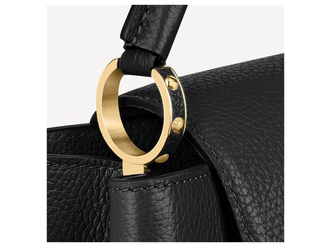 Louis Vuitton LV Capucines BB Leopard Schwarz - Ansicht 6