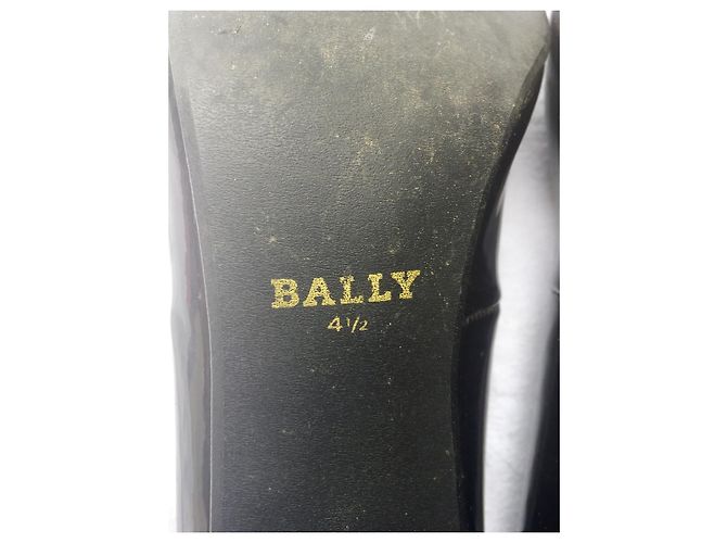 Bally dunkelbraune Lackpumps - Ansicht 3