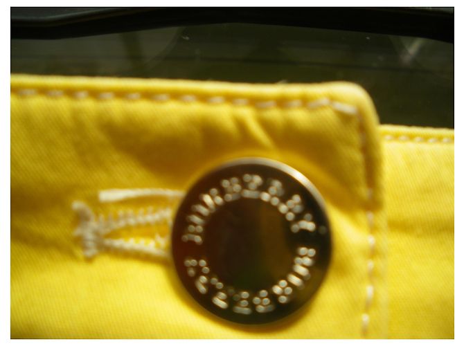 Burberry Yellow Cotton Skirt Size 46 - view 7