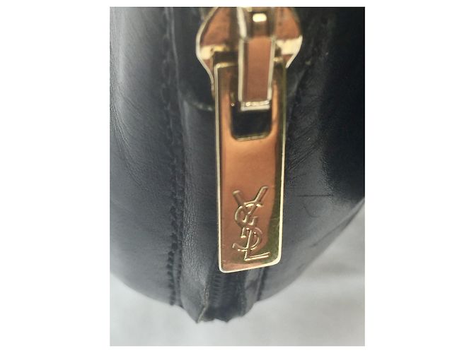 Yves Saint Laurent YSL vintage giada sandalo vintage (raro) Nero - vista 4