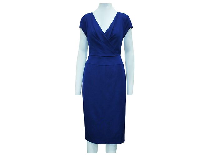 Reiss Elektrisch blaues Kleid - Ansicht 2